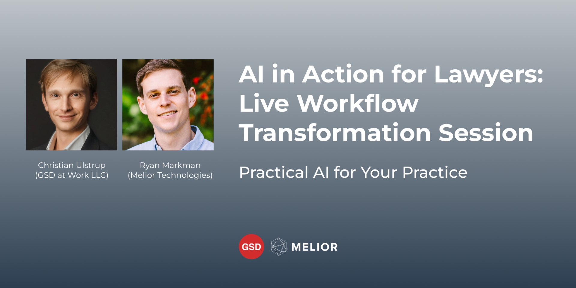 AI in Action for Lawyers Workshop Replay